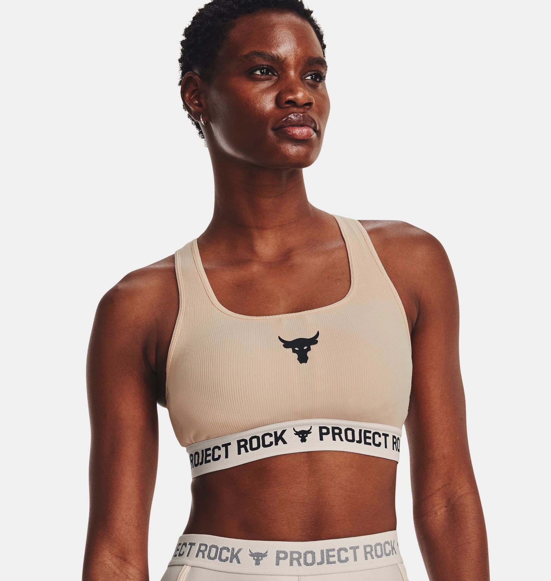 Îmbrăcăminte -  under armour  Project Rock Crossback Training Ground Sports Bra